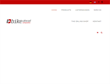Tablet Screenshot of bike-ahead-composites.de